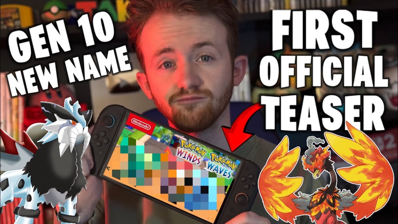 Pokémon Gen 10 Reveal Gets First Official Teaser!  NEW NAME UPDATE AND MORE!