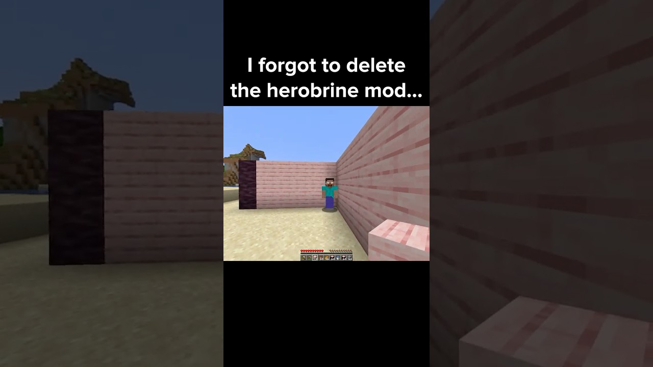 Minecraft Herobrine Mod