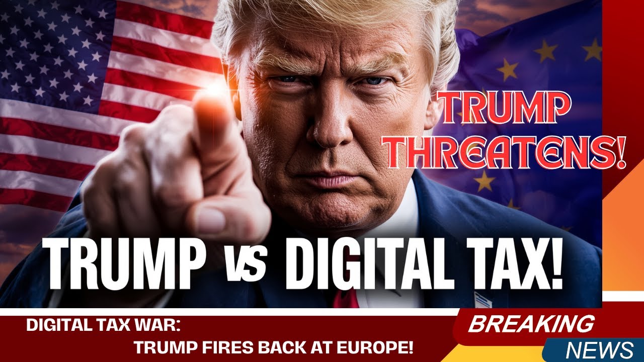 Trump Threatens Tech Giants: Global Digital Tax Clash! ~ NFL Male Cheerleaders Spark Cultural Storm!