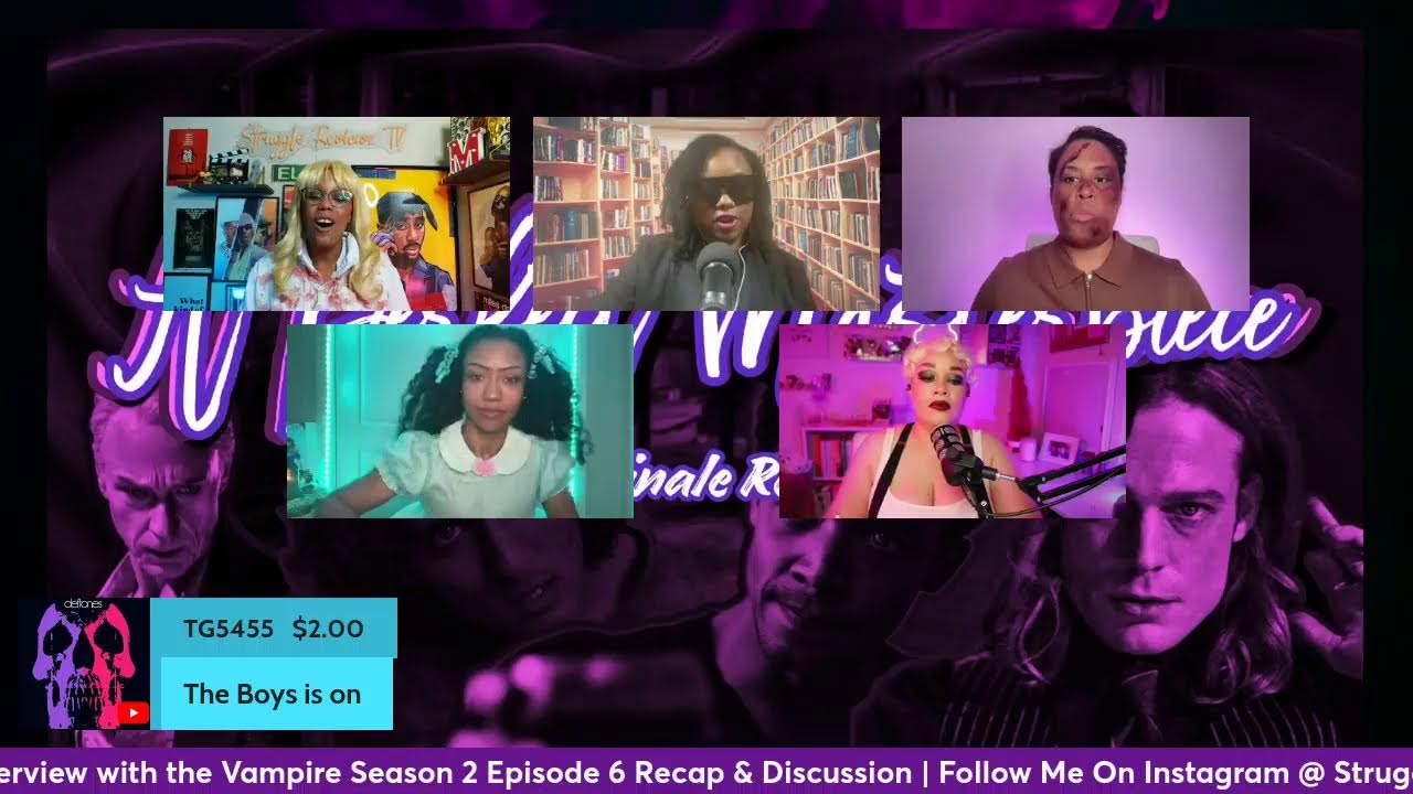Interview with a Vampire Season Finale LIVE!! WE HAD A TIME!!!