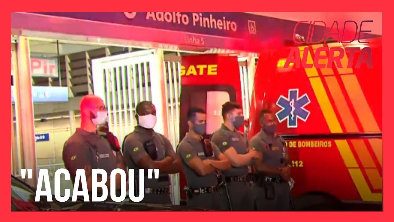 Polícia encerra sequestro e liberta refém em estação do metrô de SP