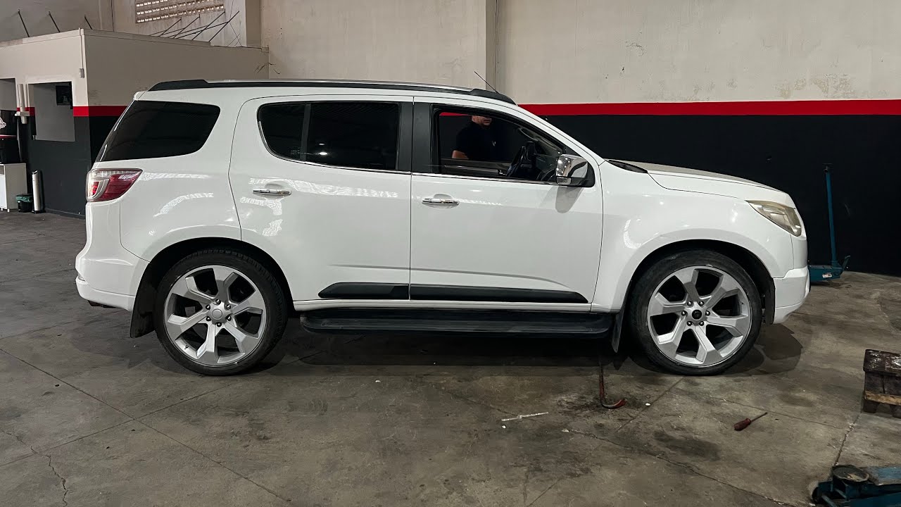 Rodas Aro 22 da S10 ou Trailblazer eu mesmo pintei tirei o diamantado e deixei toda prata