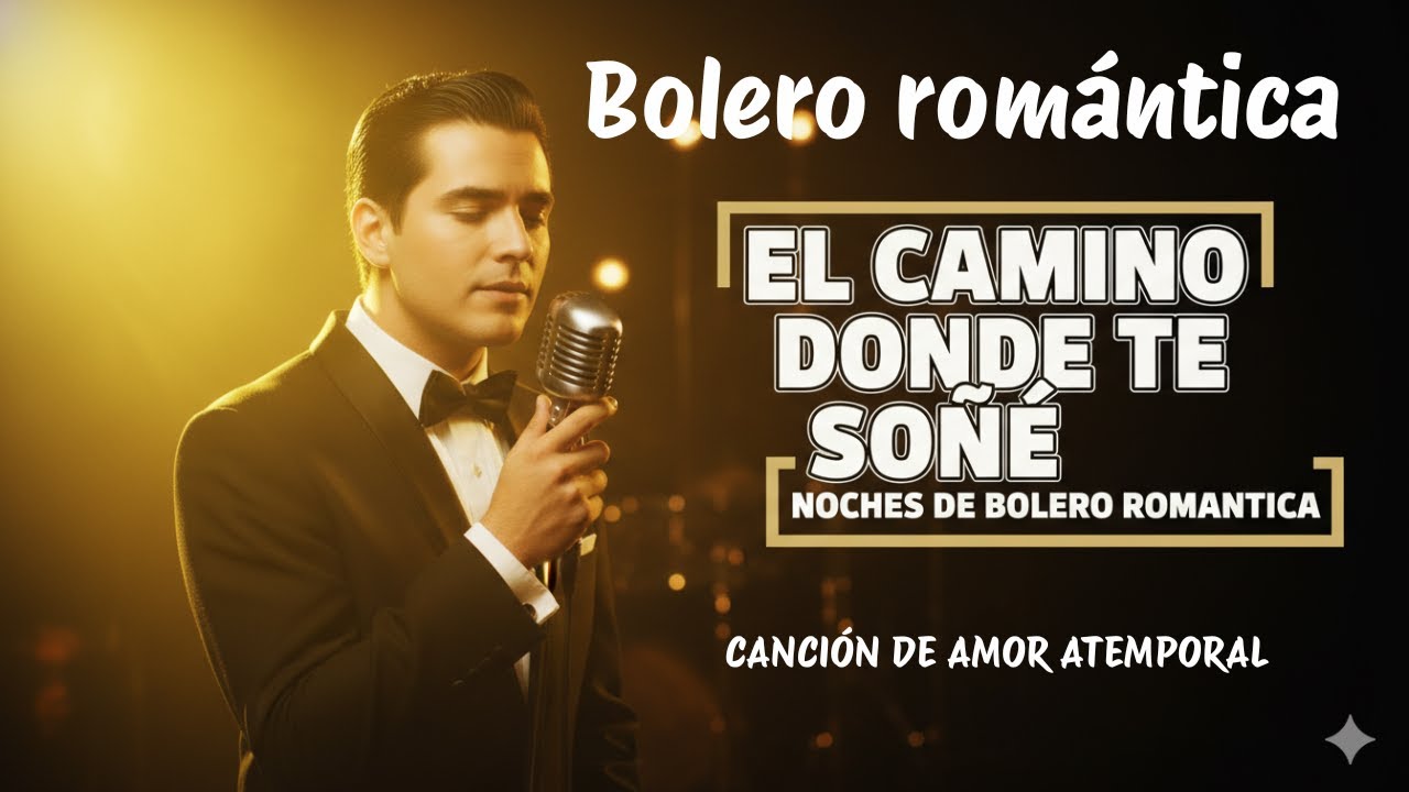 EL CAMINO DONDE TE SOÑÉ, Bolero Romántico para Enamorados, Noches de Bolero Romantica