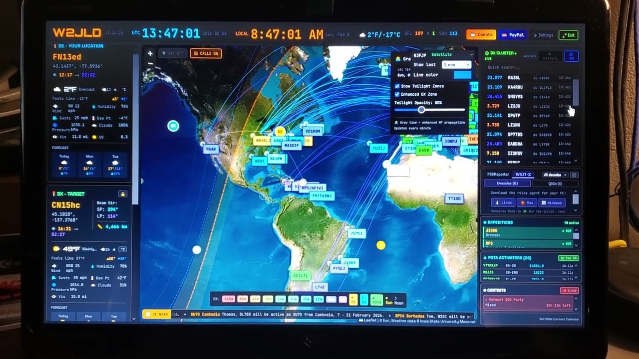 Openhamclock.com takes over where the OG HAM CLOCK left off...check it out!!