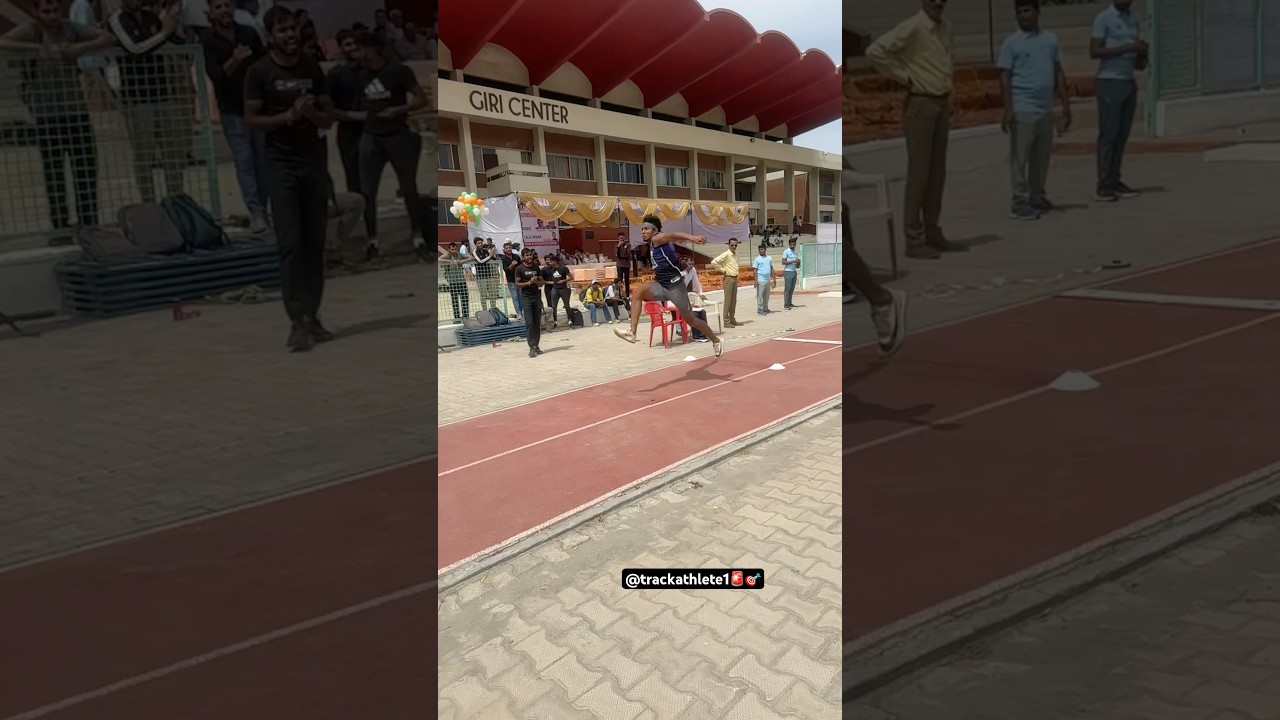 🏆 ￼ men&rsquo;s triple jump | #haryana #state #senior #athlete #championship 2025 |