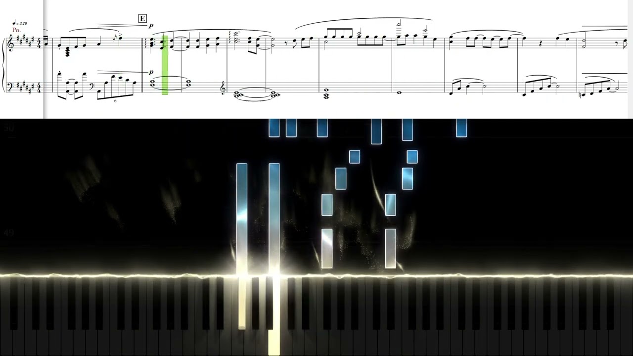 [Pianoアレンジ] Preserved Valkyria ← 作ってみた