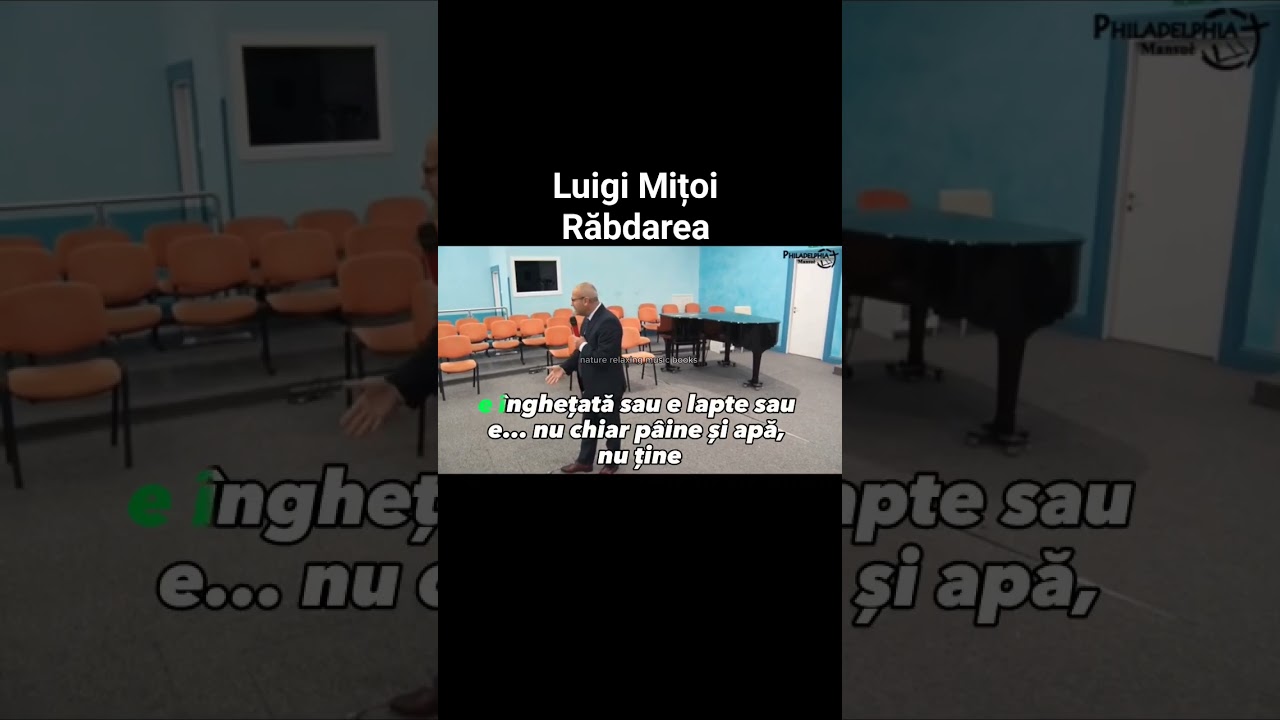 Luigi Mițoi | Răbdarea #dumnezeu #biserica #luigimitoi #predica #răbdare