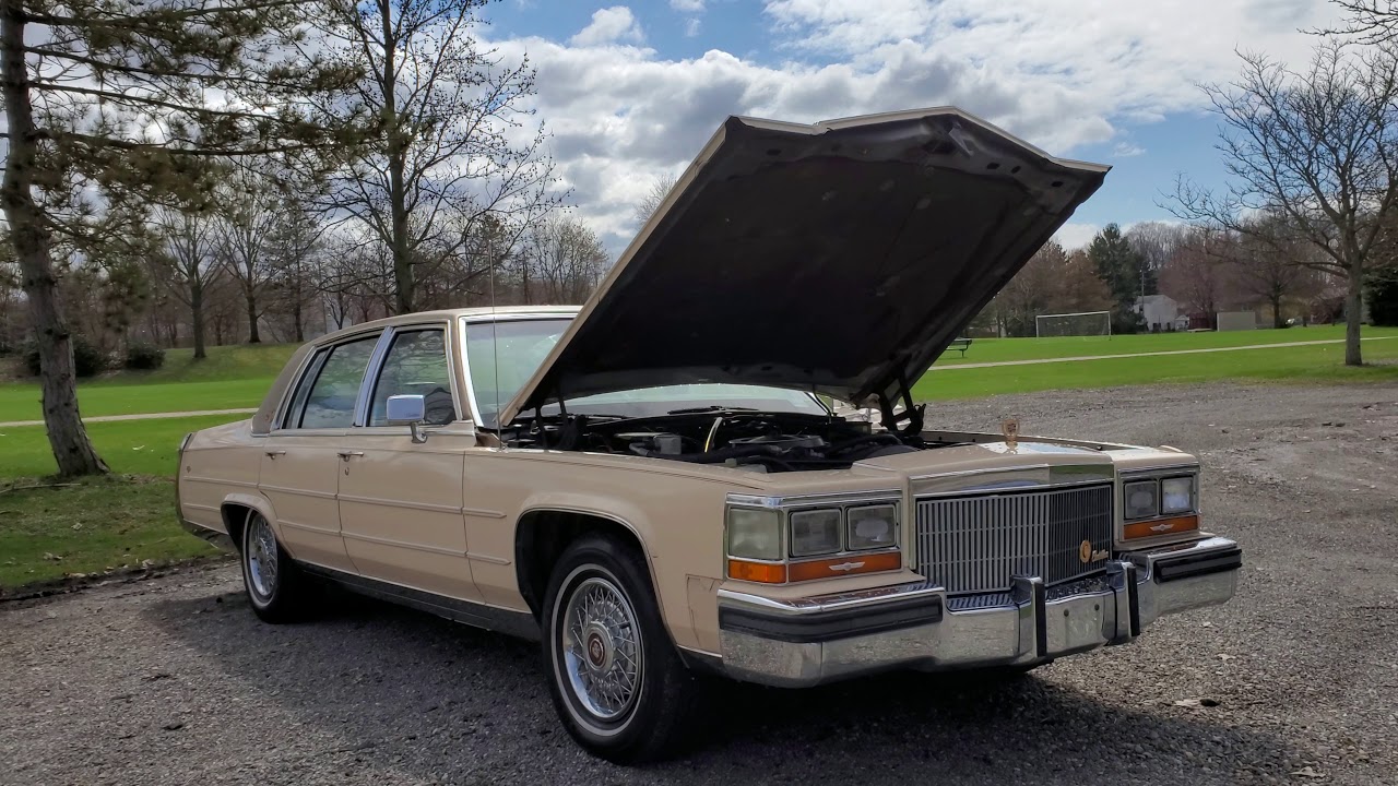 1989 Cadillac Brougham d'Elegance 5.0 Gold Package