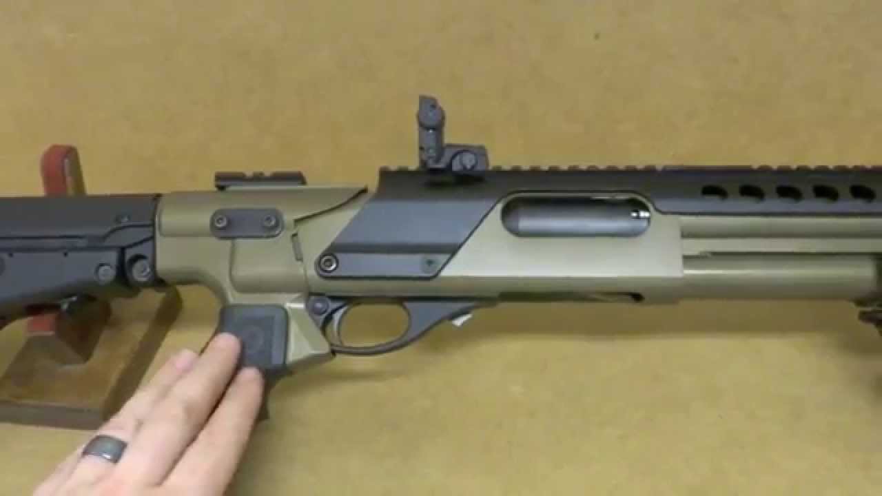 Remington 870 Tactical with Mesa Tactical, Magpul, & Burnt Bronze Cerakote