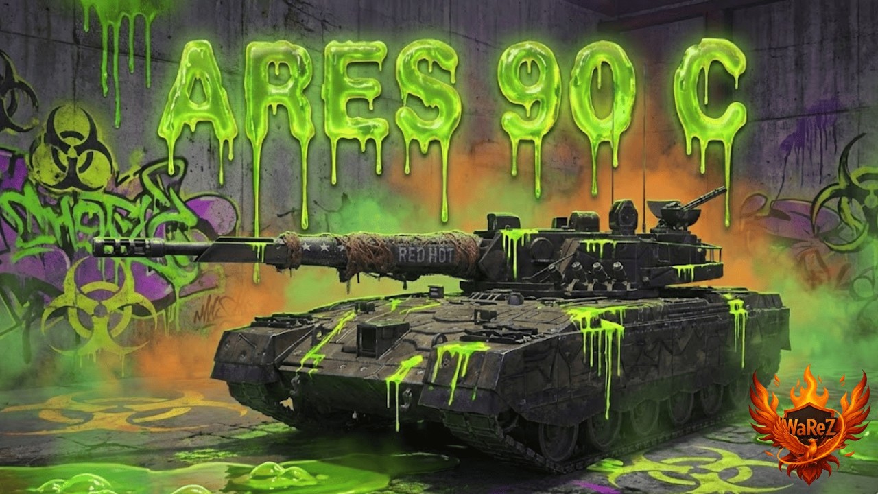 Ares 90 C новый токсик в рандоме, прокачка полевой