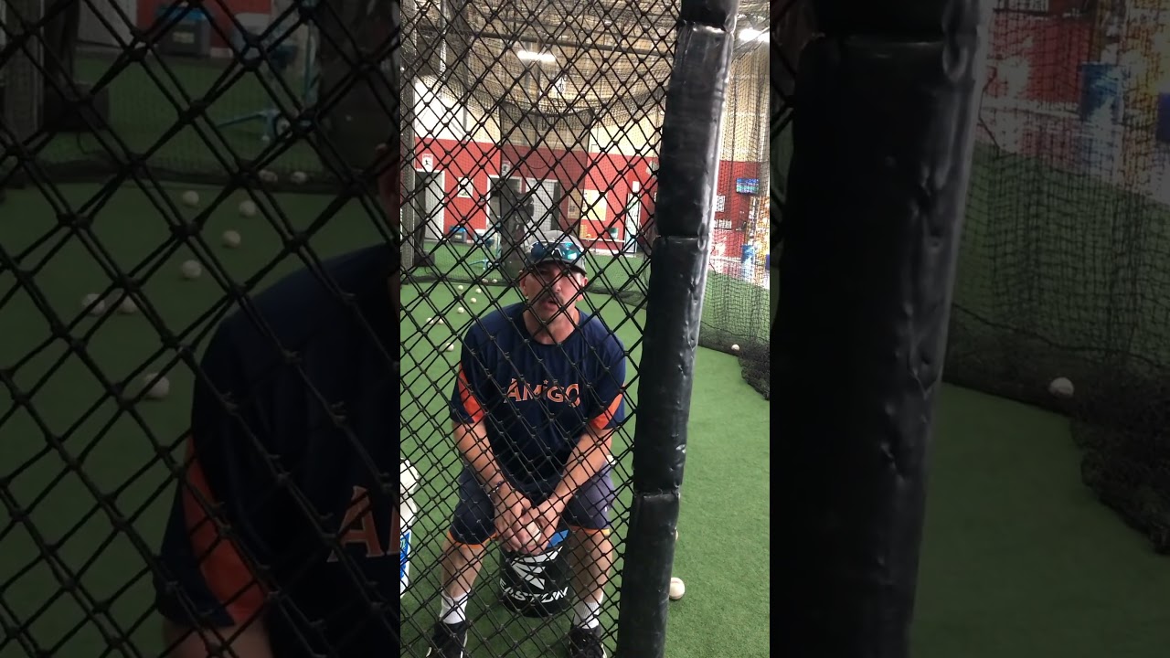 PARENTS and Coaches!   12 foot front toss from behind the L Screen&hellip; MLB PLAYERS do this every day