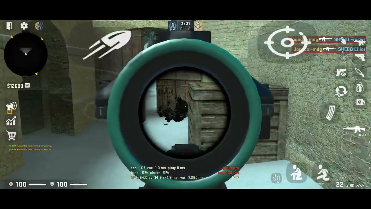 CS:GO Mobile | CSSo v0.11 Unofficial Port Android Gameplay