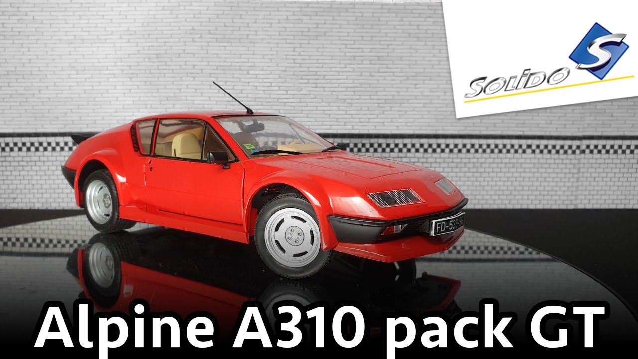 ALPINE A310 PACK GT, Solido 1/18 (S1801202) #1