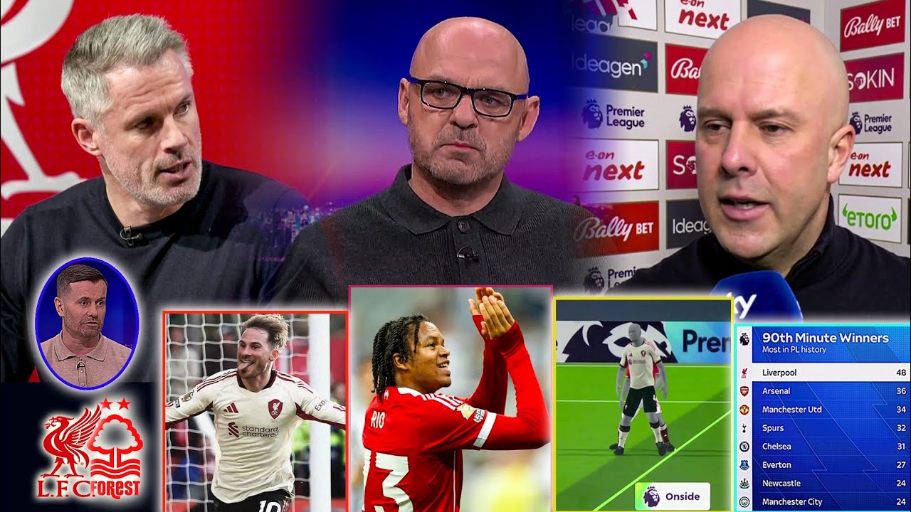 MOTD Forest vs Liverpool 0-1 What a Performance from Rio & Mac Allister | Carragher & Slot reaction