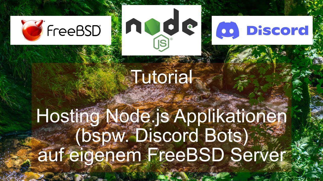 Tutorial [DE]: Hosting Node.js Applikationen auf eigenem FreeBSD Server (Re-Upload)