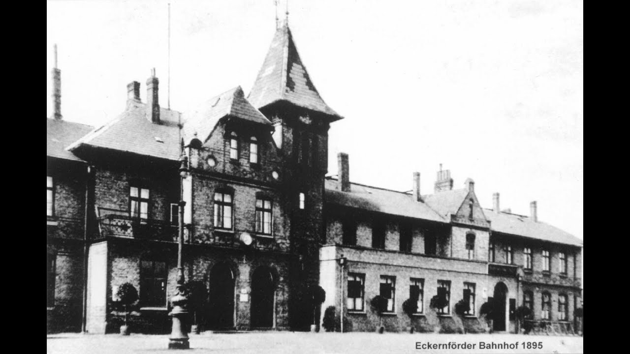 Als Eckernförde noch 3 Bahnhöfe hatte, Teil 1