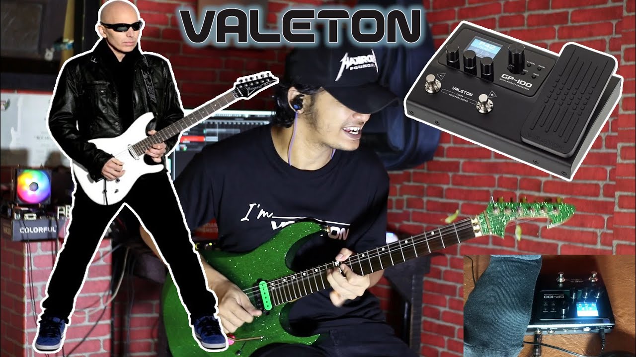 SUMMER SONG (JOE SATRIANI) COVER, VALETON GP 100