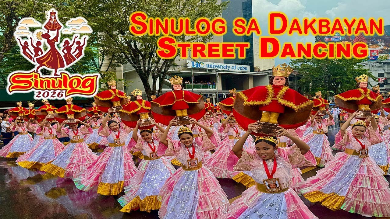 FULL VIDEO Sinulog sa Dakbayan 2026 Street Dancing Performance | CEBU CITY