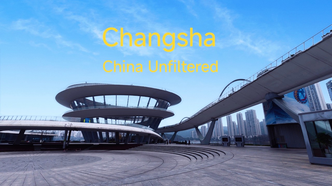 35m Twin Spiral Platform • Overlooking Meixi Lake | China Unfiltered       35米空中雙螺旋平台，帶你看梅溪湖｜中國未經濾鏡