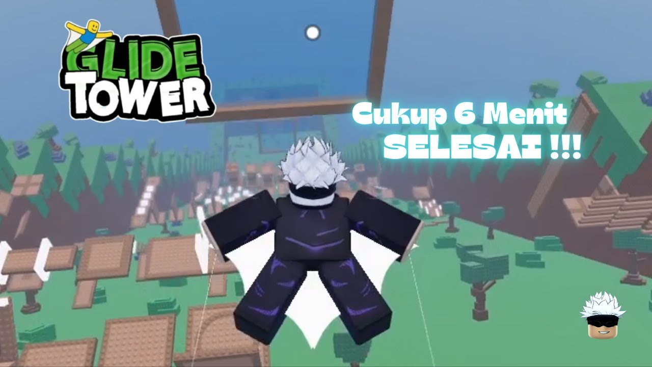 6 MENIT TAMAT TANPA MATI DI GLIDE TOWER! 🚀 | ROBLOX INDONESIA