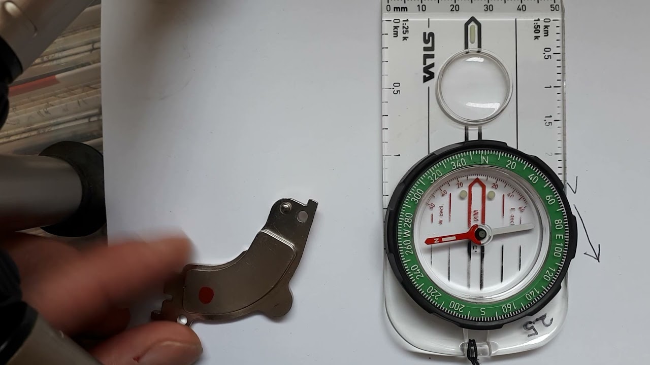 Fixing a compass with reversed polarity