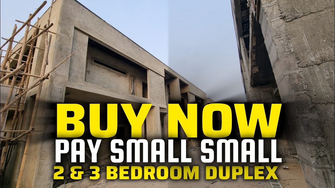 BUY NOW, PAY SMALL SMALL! 2 & 3 BEDROOM DUPLEX WITH BQ in HEIRS COURT, IBEJU-LEKKI LAGOS 
