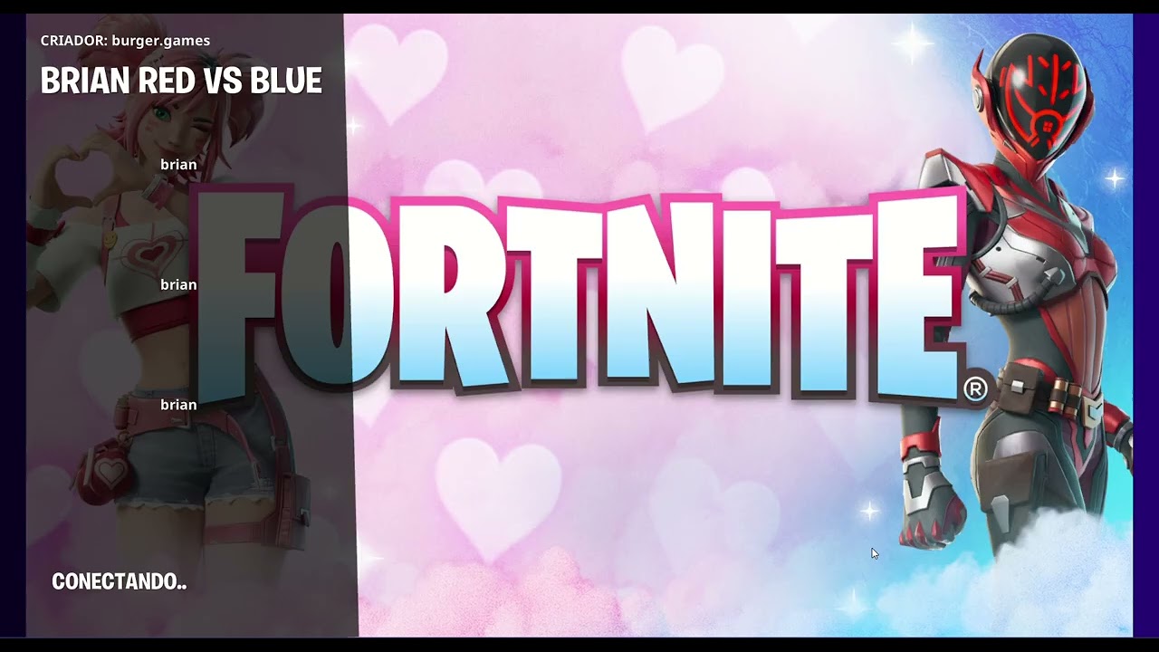 jogando fortnite 1v1 com meu irmão