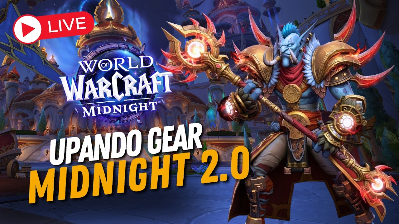 🔴 World of Warcraft AO VIVO! Lançamento MIDNIGHT 100%
