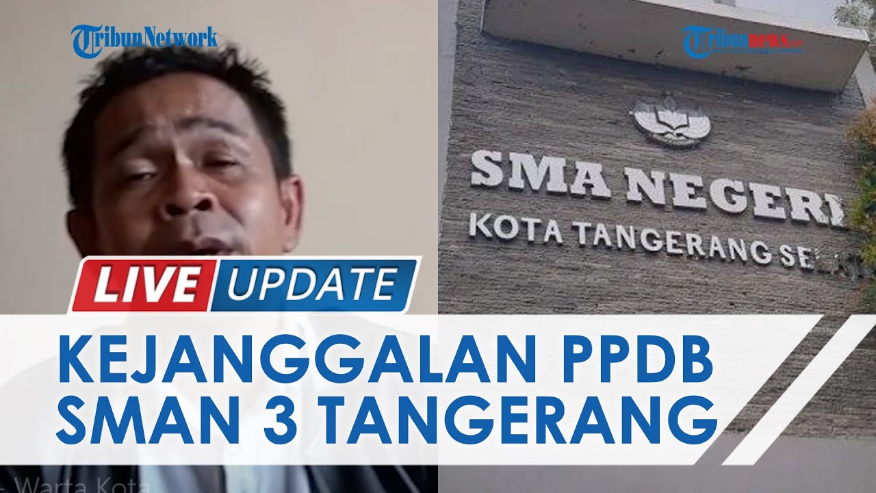 Zonasi PPDB SMAN 3 Tangerang Penuh Kejanggalan, Jarak 500 Meter Tak Lolos Pendaftaran