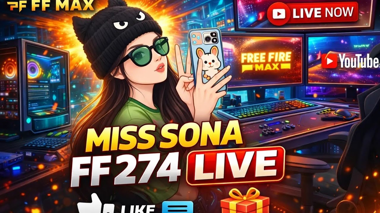 LIVE FREE FIREI RushGameplay I Custom Room I Ranked Push