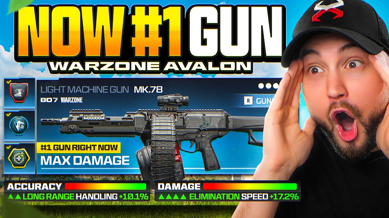 I Found the *NEW* BEST WEAPON in Warzone Avalon! (Best MK78 Meta Loadout for Warzone)