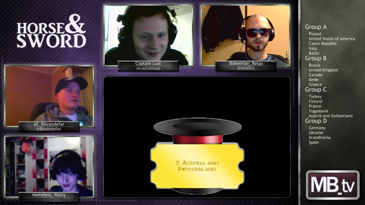 Horse&Sword | EP006 with @captainlust @Blivandefar @relaXcz and Watly