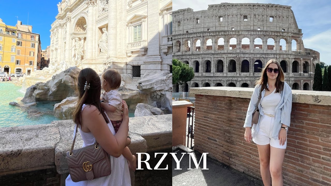 WAKACJE Z ROCZNYM DZIECKIEM ZA GRANICĄ | RZYM