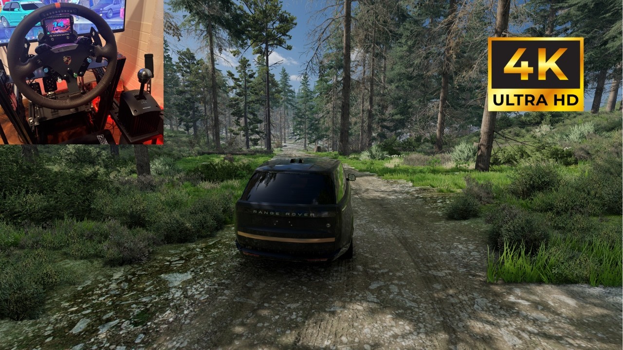Range Rover SV Conduccion en BeamNG 4K | Fanatec