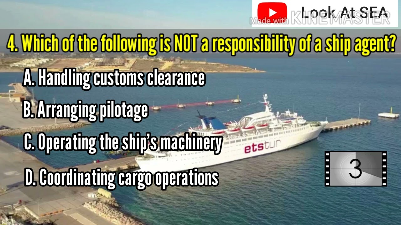 Maritime QUIZ - SHIP AGENCY  |  How good is your score?