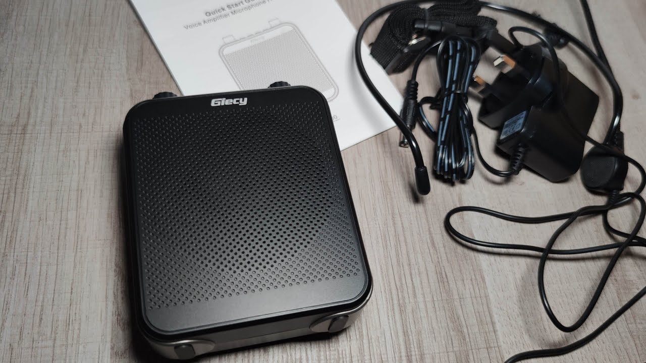 Giecy G300 Voice Amplifier Microphone Headset (Review)