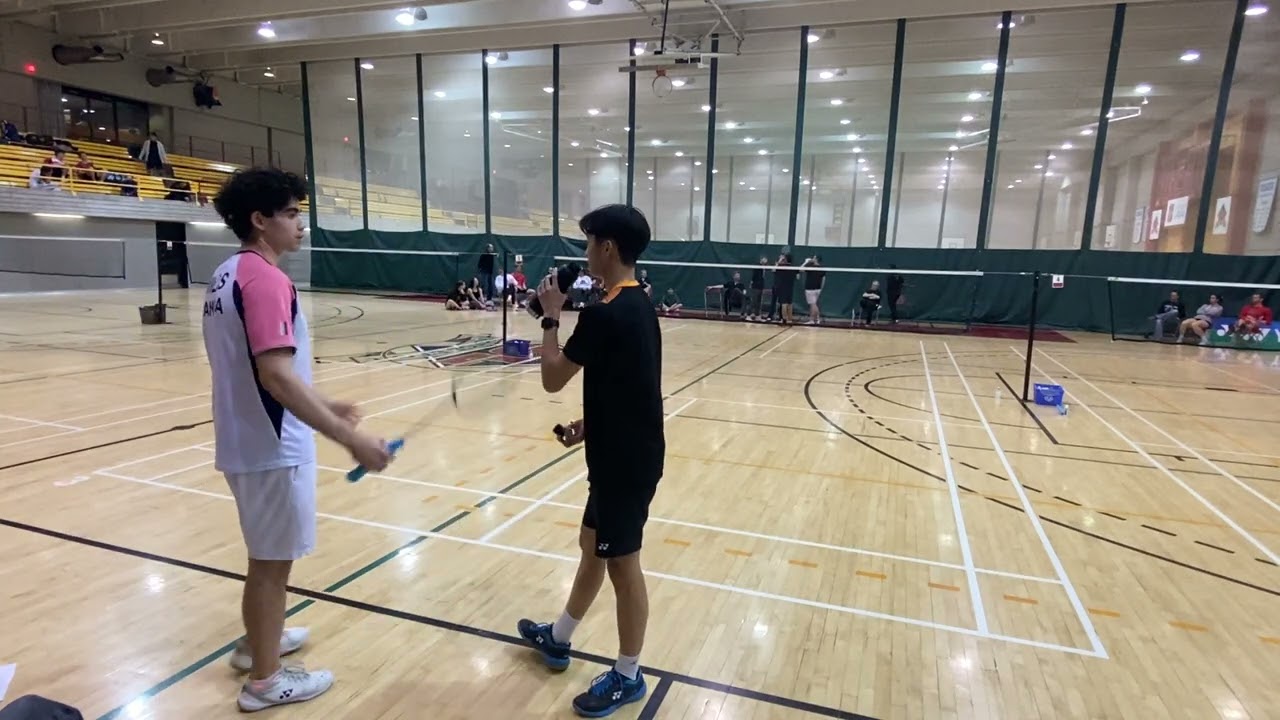 2024 YONEX Quebec Open MD SF (Clarence Chau/Nathan Mills vs Mathieu Morneau/Frédérick Boutet)