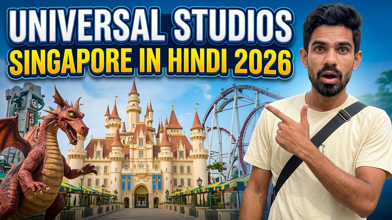Universal Studios Singapore 🇸🇬 all day pass 4k | Daytime experience in Singapore | Singapore in 2026