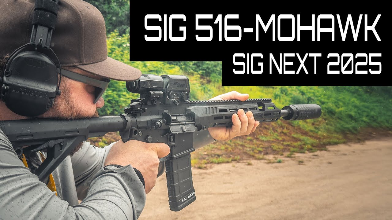 Sig 516-MOHAWK: первый взгляд и снимки — SIG NEXT 2025