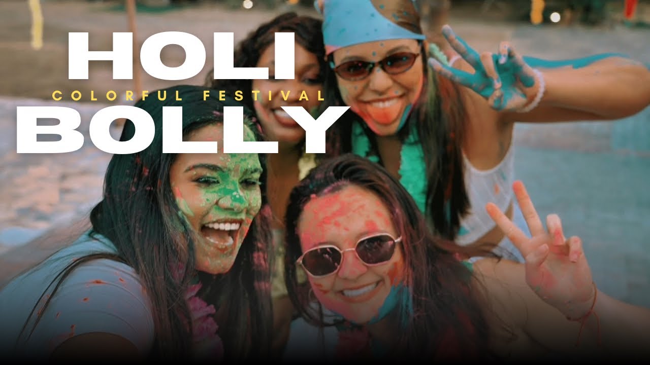 Holi Bolly Party 2026 at Greenland Farm Dubai | Colorful Bollywood Festival Vlog 🇦🇪🌈