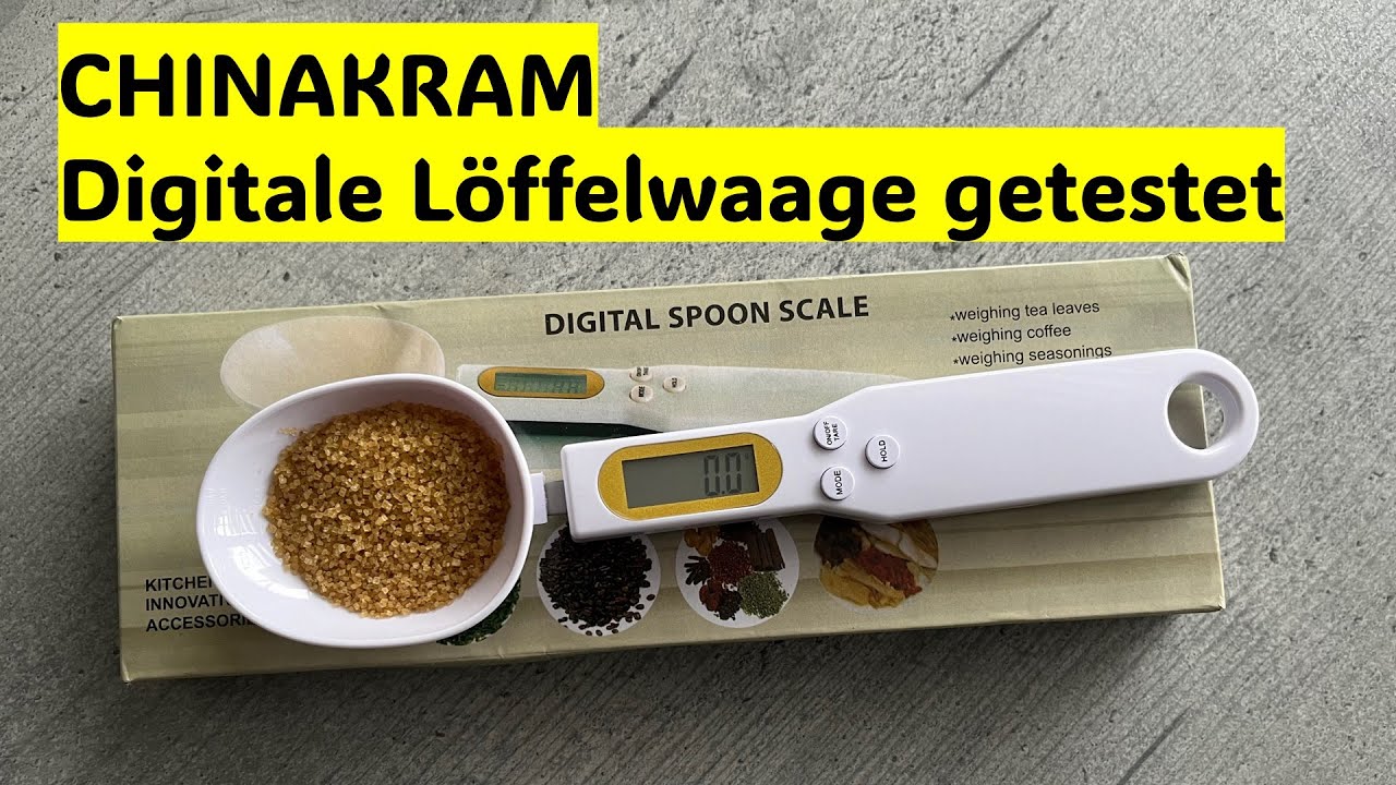 Chinakram - Digitale Löffelwaage