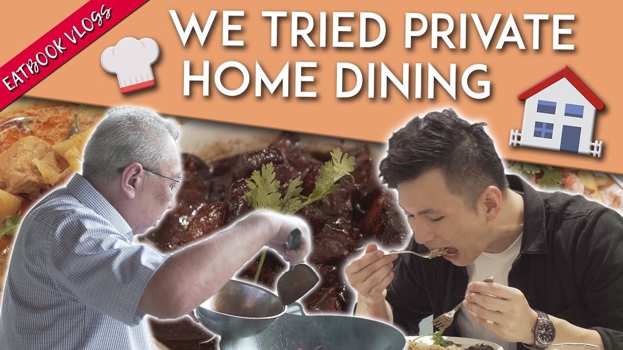Peranakan Food In A Stranger's Home - Private Home Dining | Eatbook Vlogs | EP 40