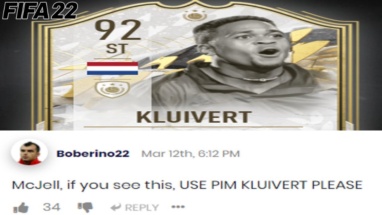 MOMENTS KLUIVERT TIME :)