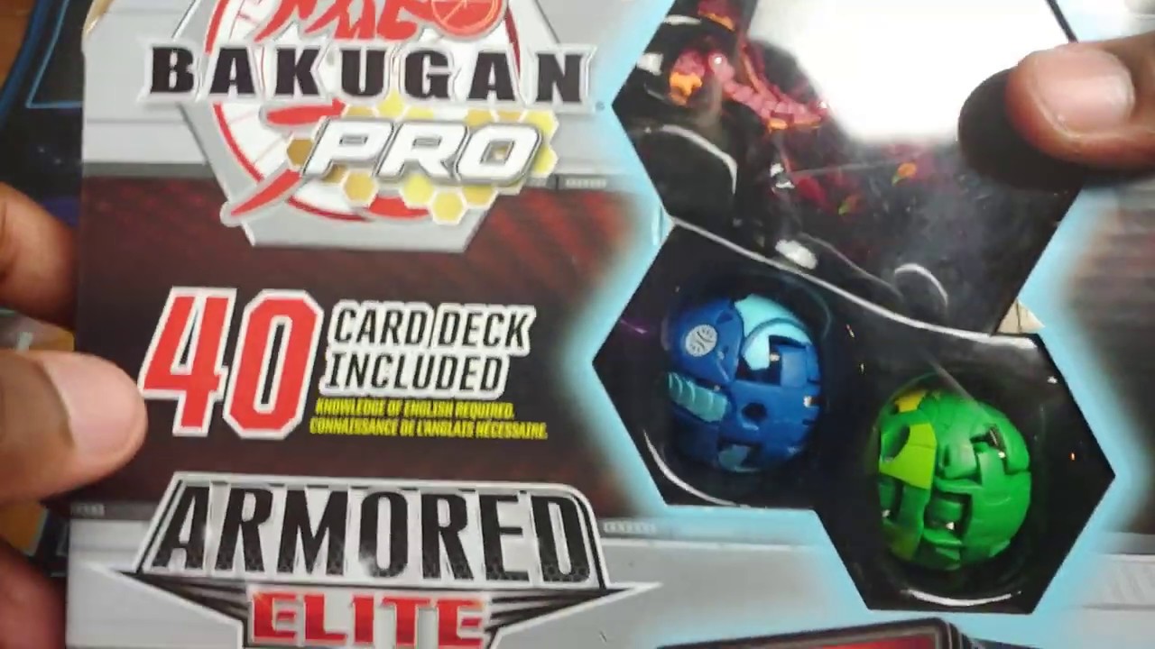 BAKUGAN PRO ARMORED ELITE PYRUS NILLIOUS ULTRA STARTER SET UNBOXING!