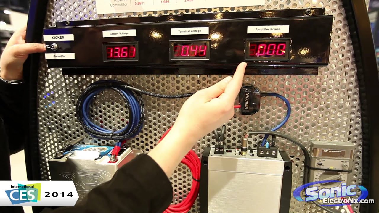 OFC vs CCA Wire Demonstration Test | Kicker @ CES 2014