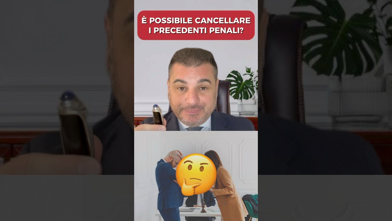 &Egrave; Possibile Cancellare I Precedenti Penali? #avvocatopenalista #cancellare #precedentipenali