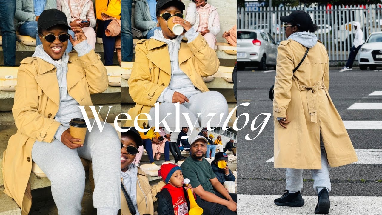 VLOG | Kaizer Chiefs vs Stellenbosch | Running Errands | Am I ready to be a housewife?| SA YouTuber 