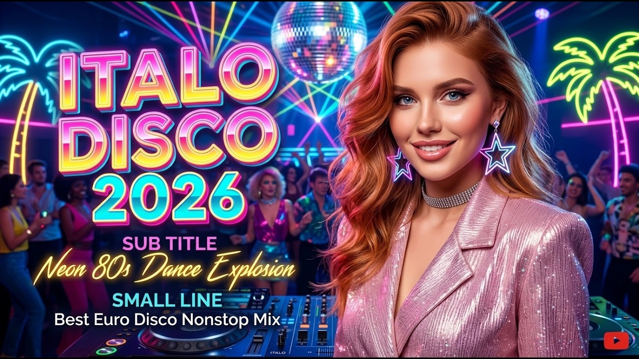 Italo Disco 2026 🚀 Neon 80s Dance Explosion | Classic Euro Disco Nonstop Set