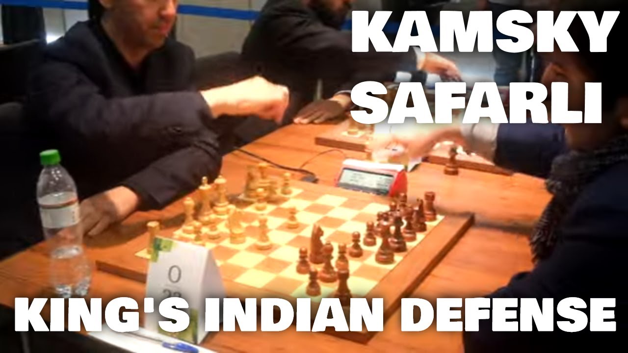 Queen is braking through | Kamsky - Safarli | King's indian defense