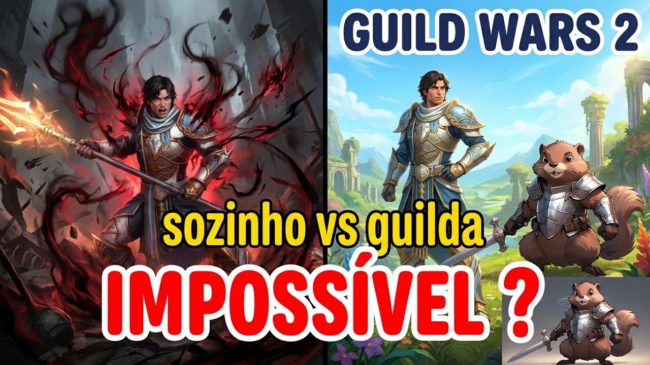 Ao vivo GUILD WARS 2 - JOGANDO E CONVERSANDO COM A LIVE!